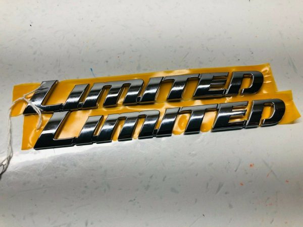 TOYOTA NAMEPLATE 2 PIECES TAILGATE STICKERS EMBLEM - Image 2