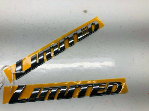 TOYOTA NAMEPLATE 2 PIECES TAILGATE STICKERS EMBLEM - Image 4
