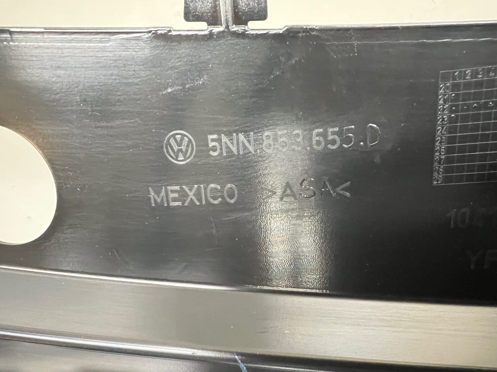 🌟MINT🌟 2022 2023 2024 VW TIGUAN FRONT OEM GRILLE 5NN853655D - Image 15
