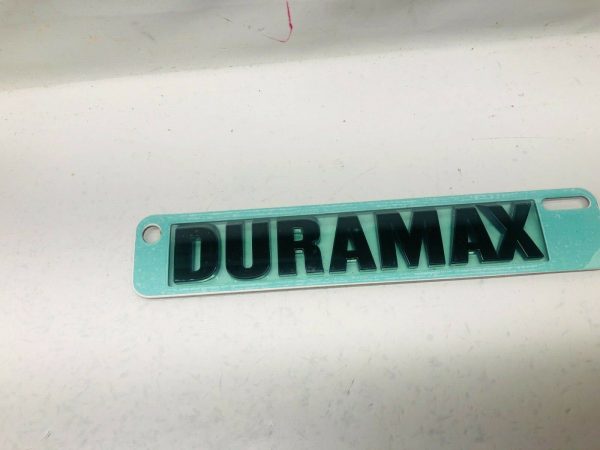 2019 2010 2021 CHEVY SILVERAFO DURAMAX BLACK GLOSS EMBLEM NAME PLATE LETTERS - Image 6