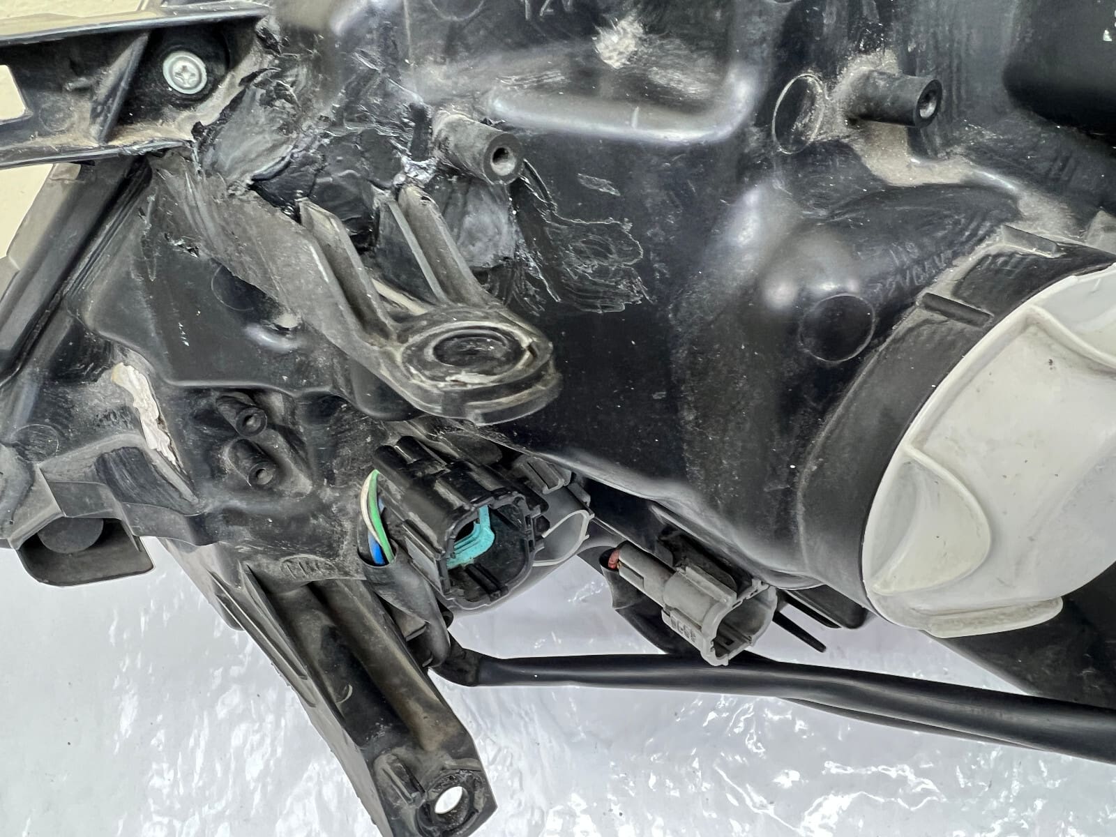 2014 2015 2016 NISSAN ROGUE HALOGEN LED FRONT RIGHT OEM HEADLIGHT - Image 14