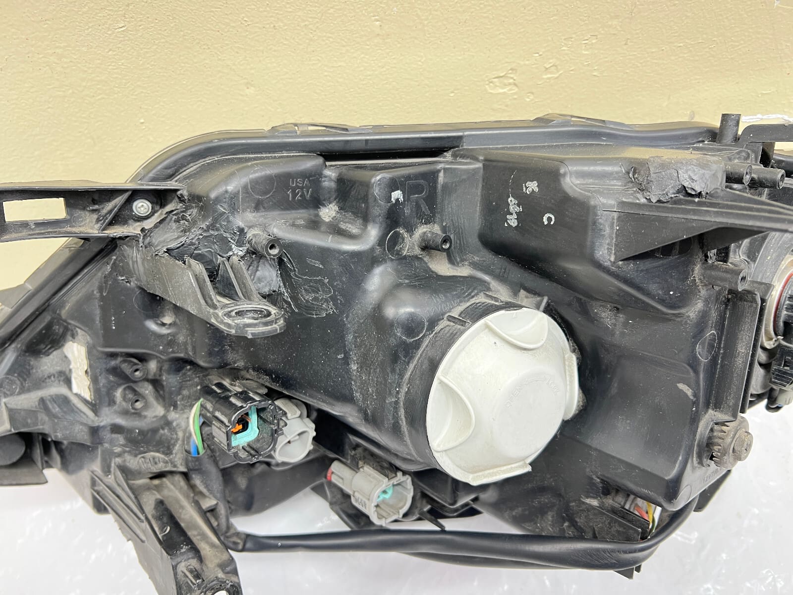 2014 2015 2016 NISSAN ROGUE HALOGEN LED FRONT RIGHT OEM HEADLIGHT - Image 15