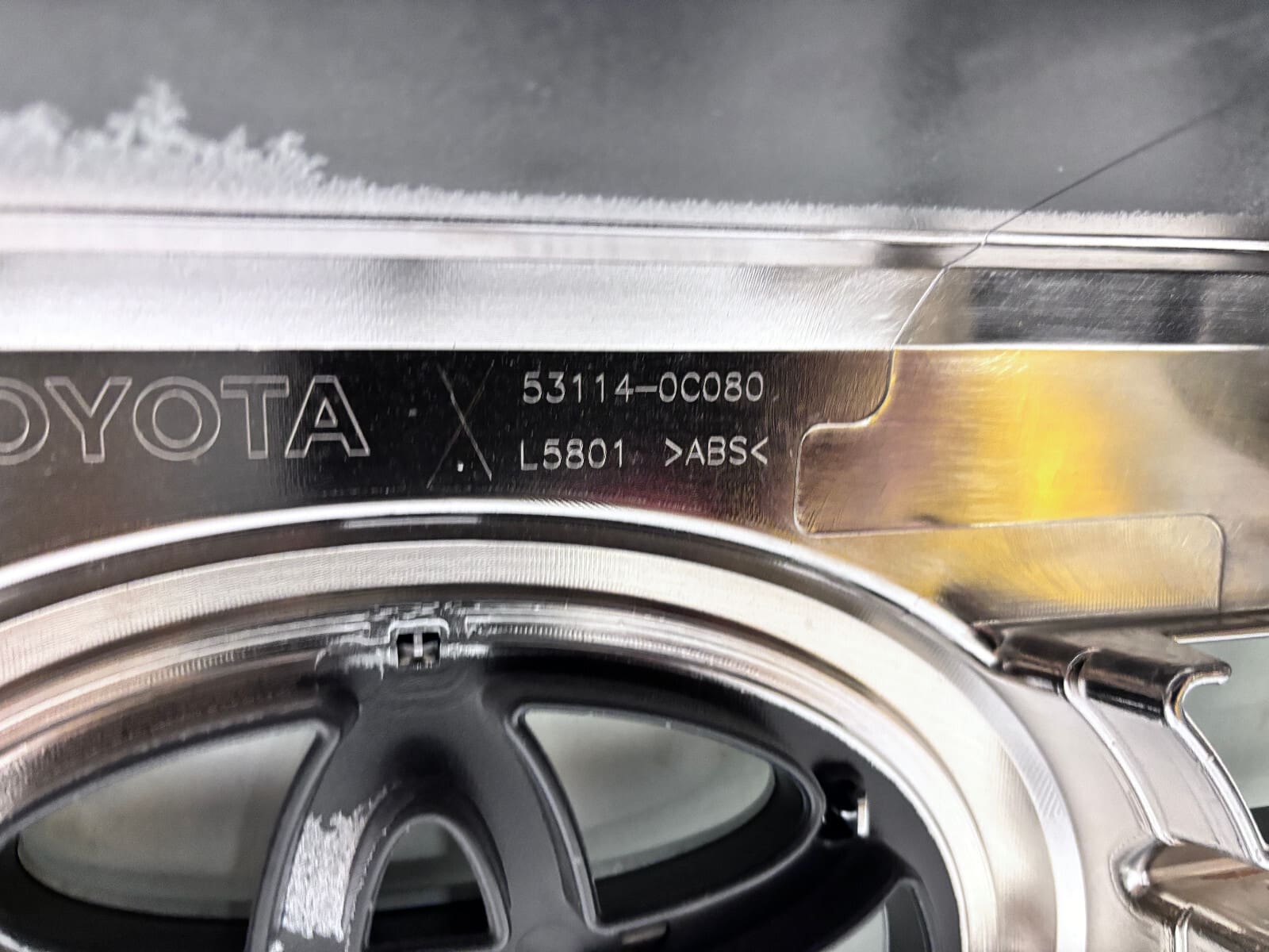 NICE 2014 2015 2016 2017 TOYOTA TUNDRA UPPER CHROME FRONT OEM GRILLE GENUINE - Image 17