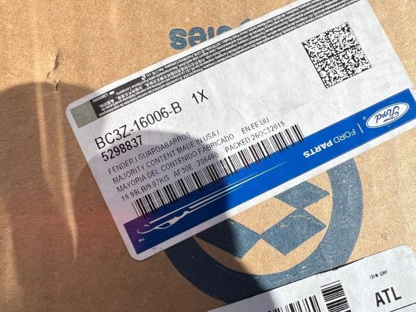 🌟 2011 2012 2013 2014 2015 2016 FORD F450 F550 FRONT LEFT OEM FENDER GENUINE - Image 5