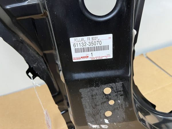 6113235070. 2010-2021 2022 2023 Toyota 4runner Front Left OEM A Pillar Outer - Image 7