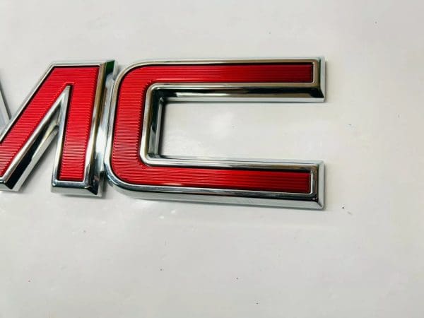 23122158 2014 2015 2016 2017 2018 2019 GMC SIERRA 15-21 CANYON REAR OEM EMBLEM - Image 6