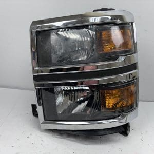23172782 2014 2015 CHEVY SILVERADO 1500 HALOGEN FRONT LEFT OEM HEADLIGHT DAMAGED
