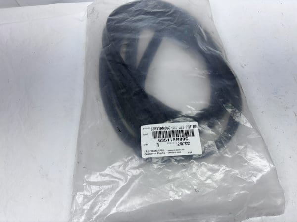 OEM 2020-2023 2024 2025 SUBARU LEGACY FRONT RIGHT DOOR WEATHERSTRIP 63511an00c - Image 5