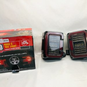 2007-2018 JEEP WRANGLER LED HUGE C LED REAR TAIL LIGHT LEFT AND RIGHT