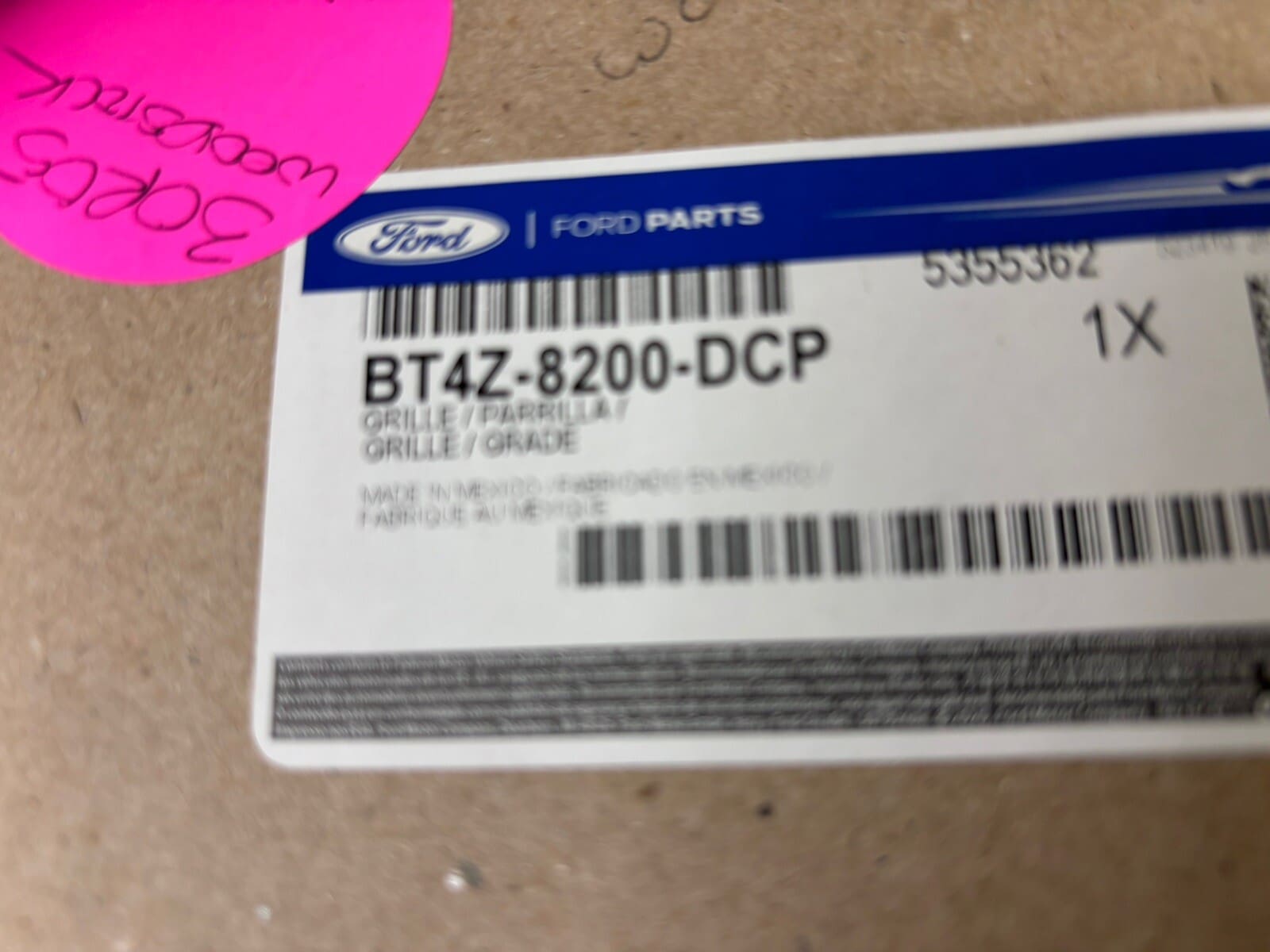 2011 2012 2013 2014 FORD EDGE FRONT OEM GRILLE CHROME TRIM GENUINE bt4z8200dcp - Image 14