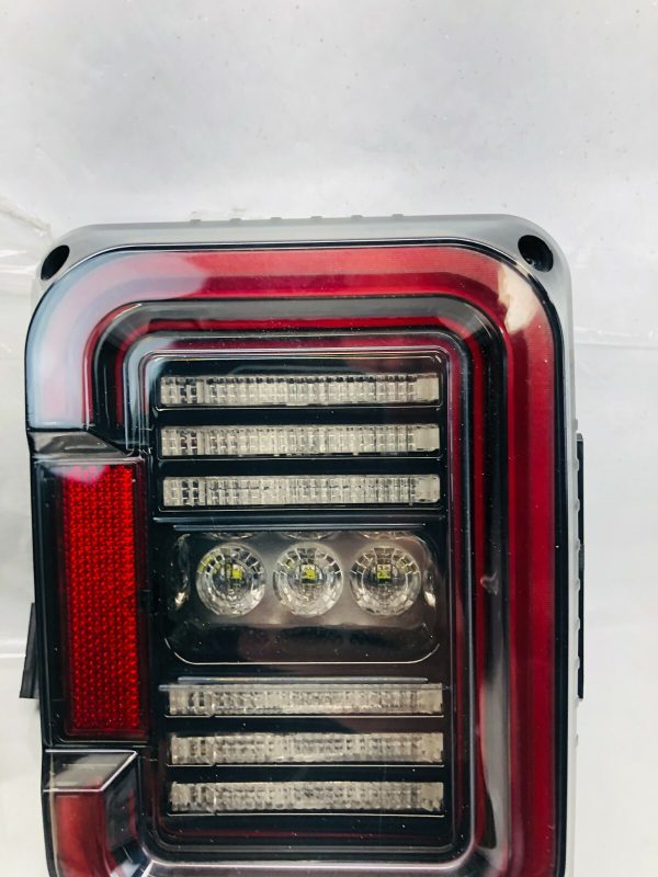 2007-2018 JEEP WRANGLER LED HUGE C LED REAR TAIL LIGHT LEFT AND RIGHT - Image 3