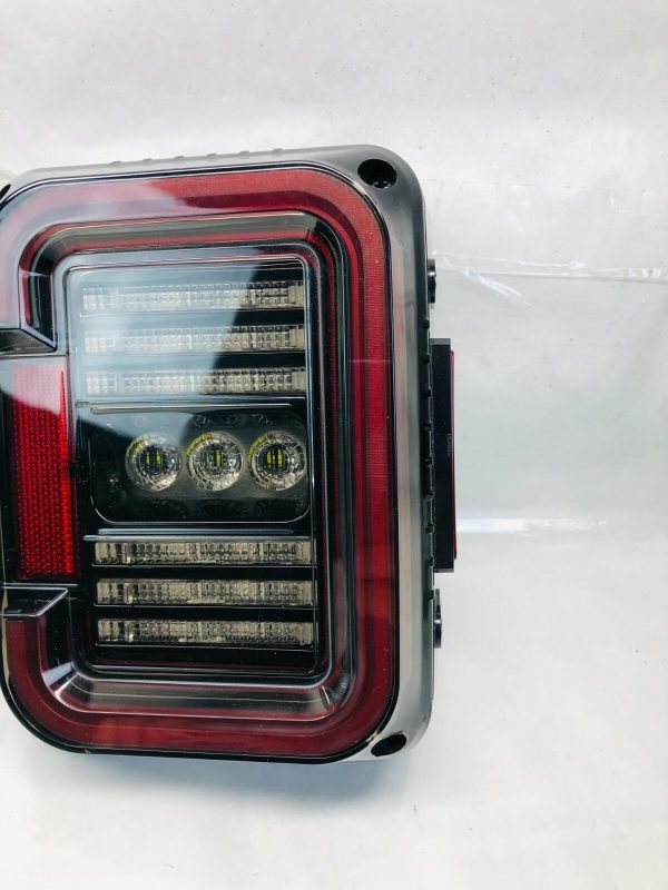 2007-2018 JEEP WRANGLER LED HUGE C LED REAR TAIL LIGHT LEFT AND RIGHT - Image 4