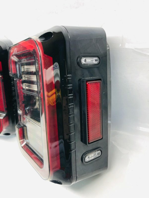 2007-2018 JEEP WRANGLER LED HUGE C LED REAR TAIL LIGHT LEFT AND RIGHT - Image 6