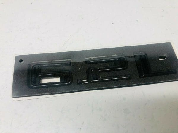 2019 2020 2021 2022 2023 CHEVY SILVERADO 6.2L BLACK GLOSS EMBLEM LETTERS