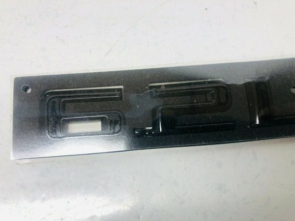 2019 2020 2021 2022 2023 CHEVY SILVERADO 6.2L BLACK GLOSS EMBLEM LETTERS - Image 2