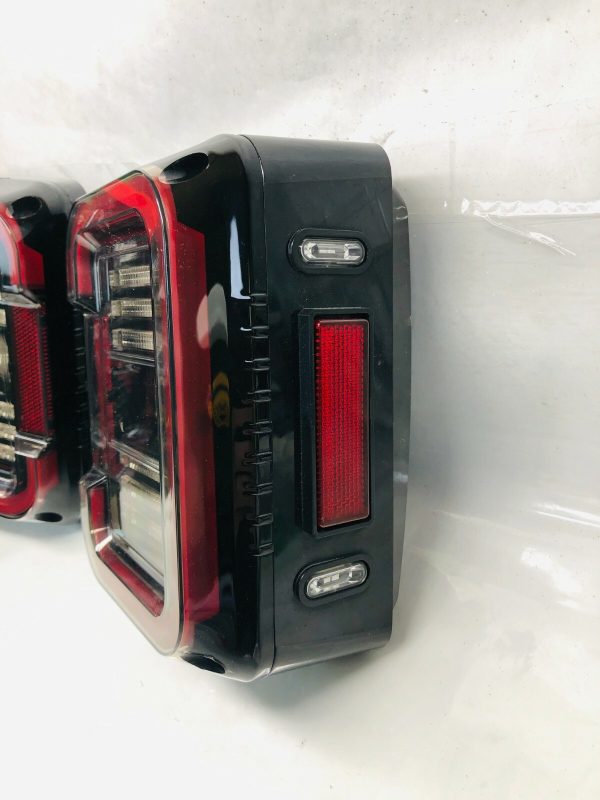 2007-2018 JEEP WRANGLER LED HUGE C LED REAR TAIL LIGHT LEFT AND RIGHT - Image 7