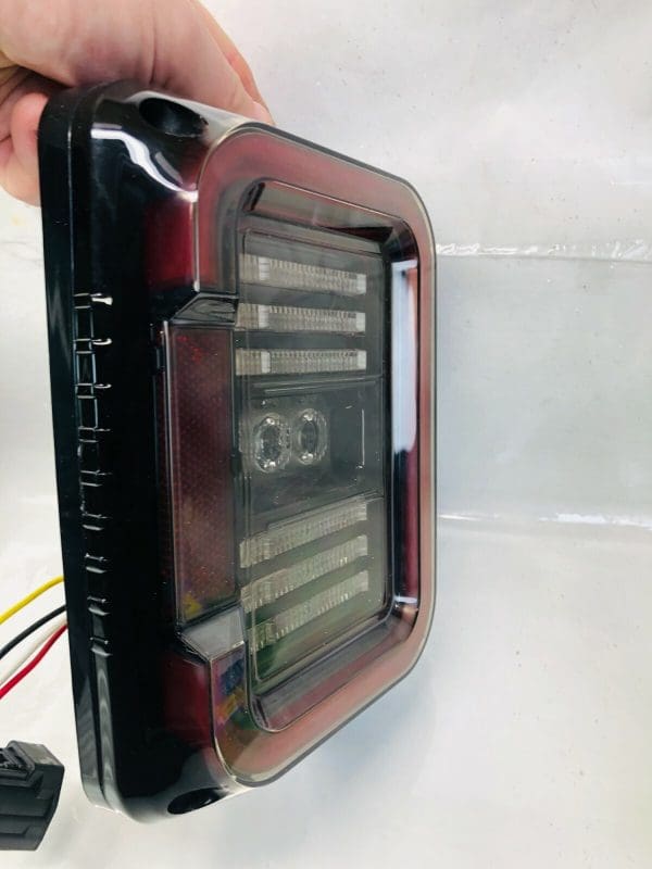 2007-2018 JEEP WRANGLER LED HUGE C LED REAR TAIL LIGHT LEFT AND RIGHT - Image 8