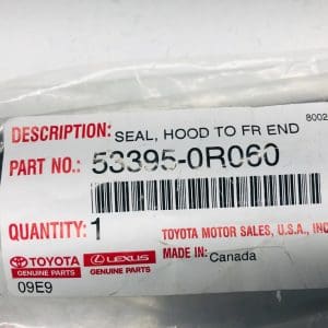 OEM 53395-0R060 2016 2017 2018 TOYOTA RAV4 FRONT BUMPER GRILLE SEAL GENUINE