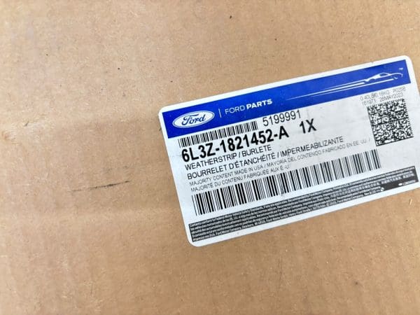 OEM 2004-2014 Ford F150 crew cab front right door belt molding 6l3z1821452a - Image 10