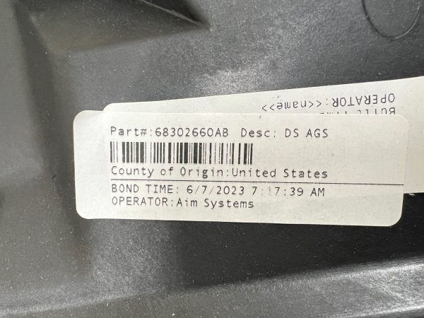 2013-2020 2021 2022 2023 DODGE RAM 1500 OEM RADIATOR SHUTTER GENUINE 68302660AB - Image 10
