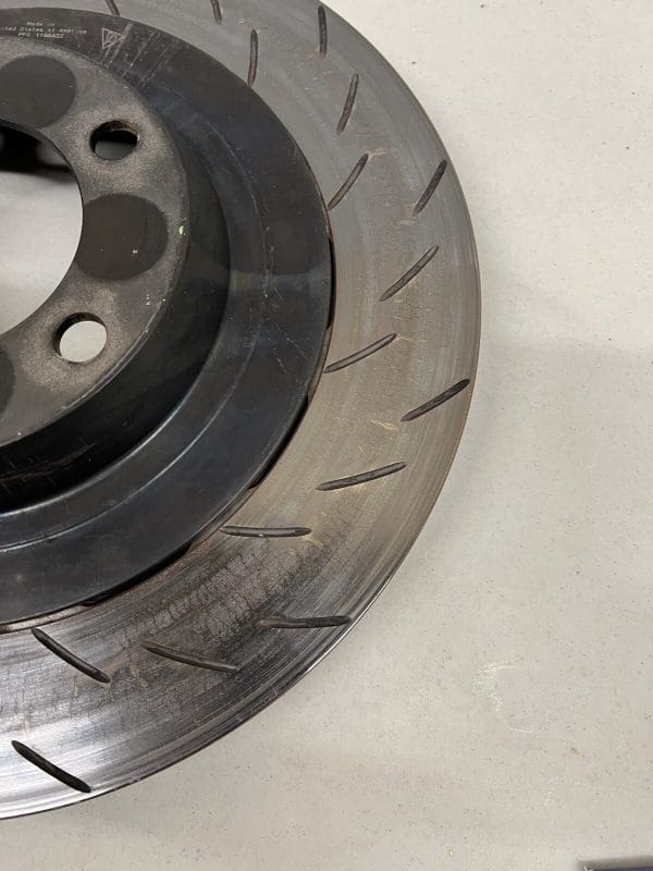 981.351.106.8A Front Right Brake Rotor Disk Porsche Cayman GT4 Clubsport 981 - Image 3