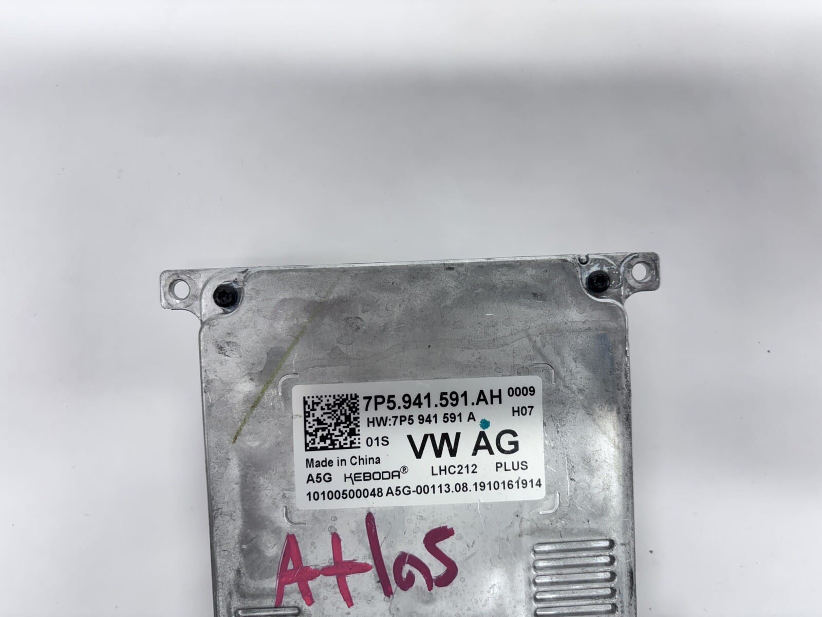 2019 2020 2021 2022 2023 VW ATLAS LED HEADLIGHT BALLAST CONTROL UNIT 7p5941591ah - Image 3
