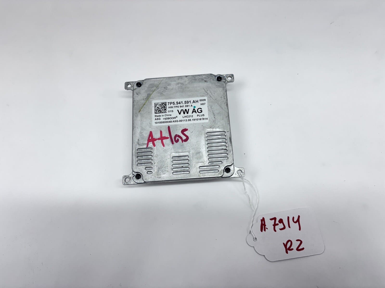 2019 2020 2021 2022 2023 VW ATLAS LED HEADLIGHT BALLAST CONTROL UNIT 7p5941591ah - Image 5