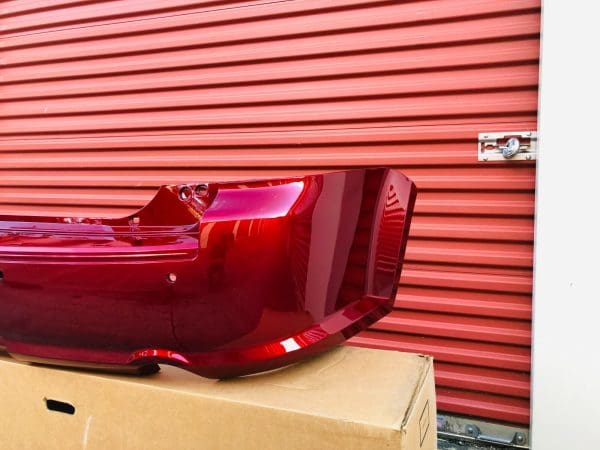10 2011 2012 2013 2014 2015 2016 2017 2018 2019 FORD FLEX REAR BUMPER COVER RED - Image 2
