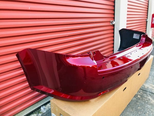10 2011 2012 2013 2014 2015 2016 2017 2018 2019 FORD FLEX REAR BUMPER COVER RED - Image 3