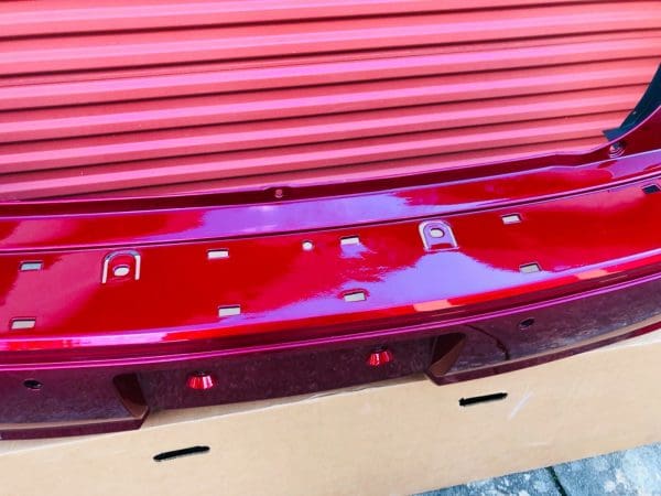 10 2011 2012 2013 2014 2015 2016 2017 2018 2019 FORD FLEX REAR BUMPER COVER RED - Image 5
