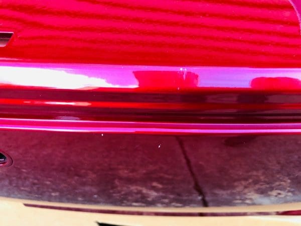 10 2011 2012 2013 2014 2015 2016 2017 2018 2019 FORD FLEX REAR BUMPER COVER RED - Image 8