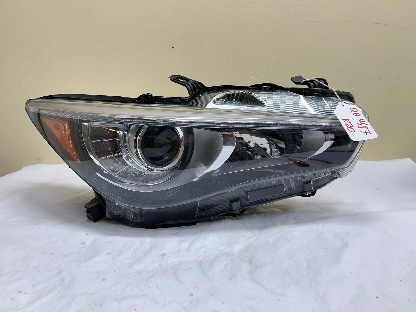 ALL TABS 2014 2015 2016 2017 INFINITI Q50 LED FRONT RIGHT CAPA HEADLIGHT