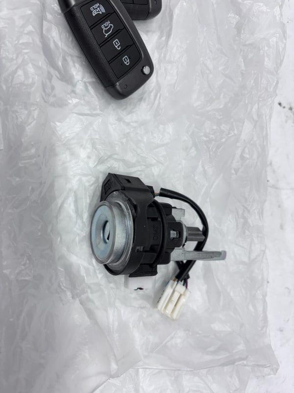 OEM 81900S2d00 2019-2023 Hyundai Sant Fe Cylinder And Keys Ignition Lock - Image 4