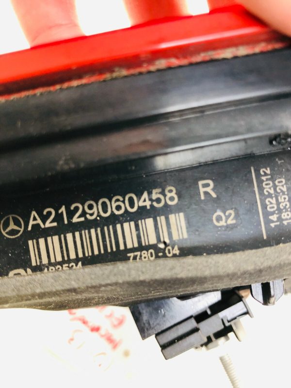 2010 2011 2012 2013 MERCEDES E CLASS REAR RIGHT OEM TAIL LIGHT E550 350 300 - Image 8