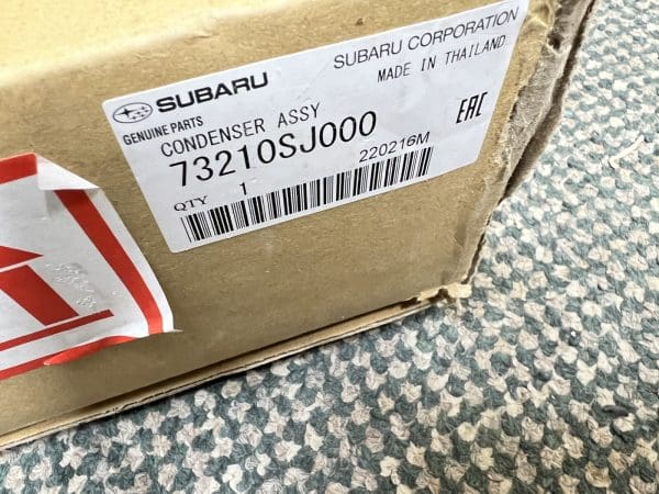 73210SJ000 2019 2020 2021 2022 2023 SUBARU FORESTER OEM FRONT AC CONDENSER 2.5L - Image 12