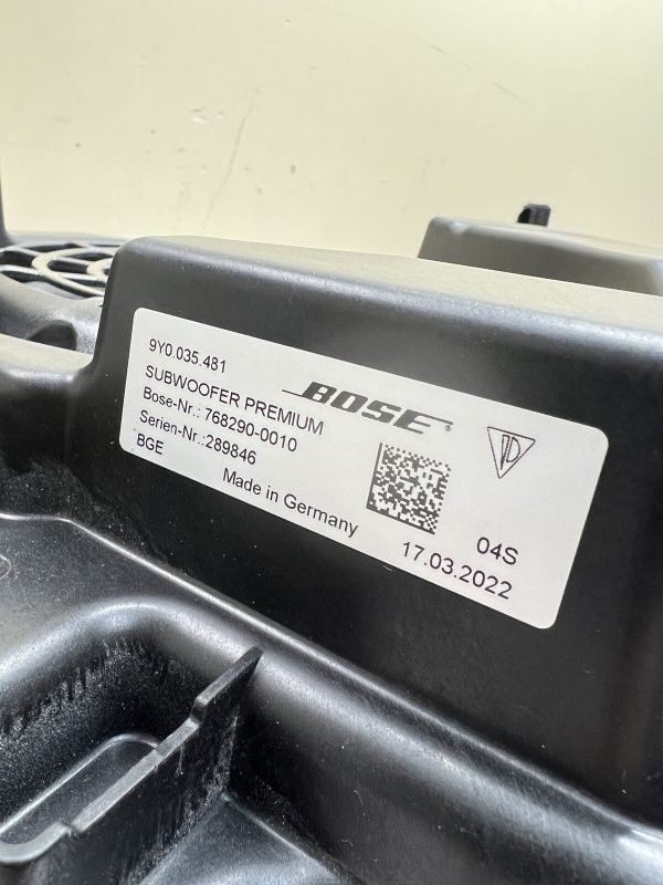 2019 2020 2021 2022 2023 PORSCHE CAYENNE SUBWOOFER OEM GENUINE SPEAKER 9Y0035481 - Image 17