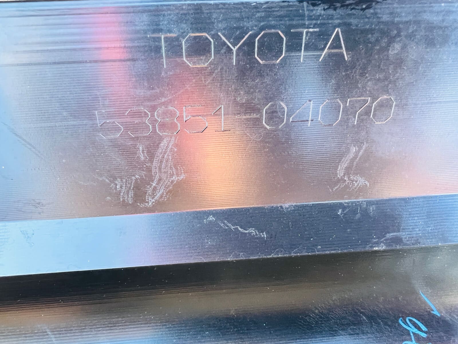 16 2017 2018 2019 2020 2021 TACOMA FRONT LOWER VALANCE AIR DEFLECTOR 5385104070 - Image 9