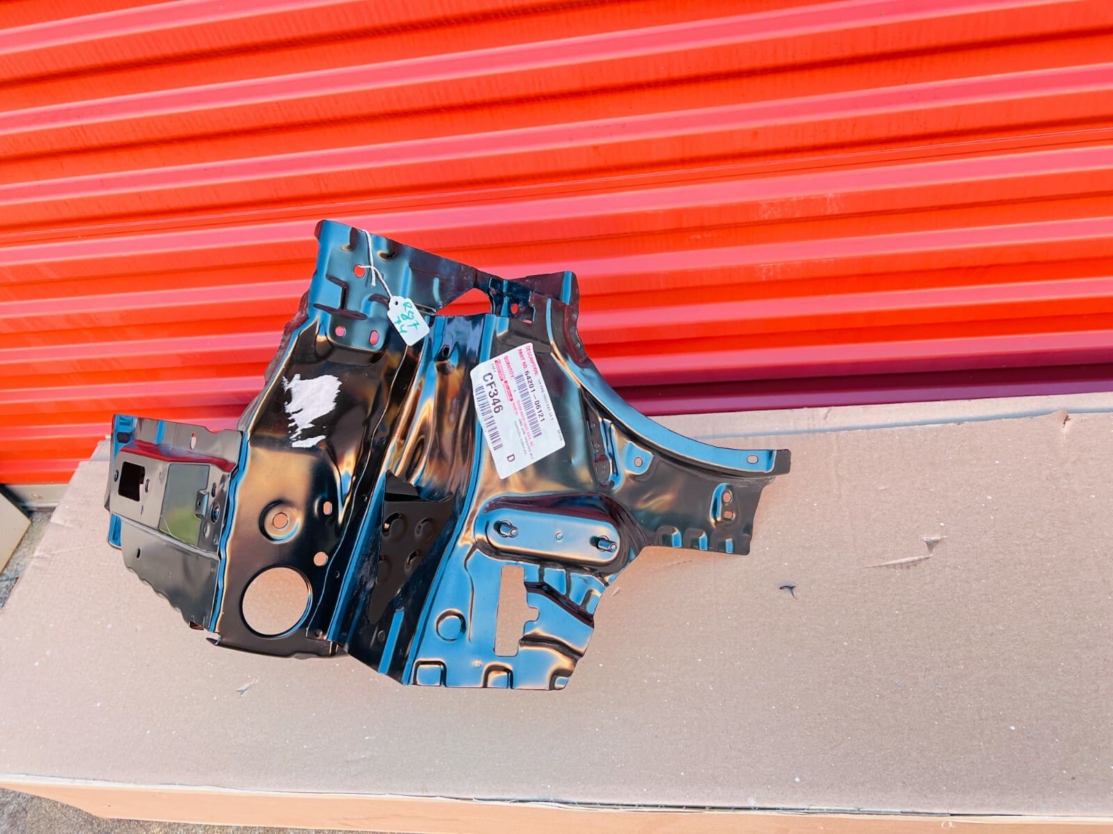 64201-06121 2017 TOYOTA CAMRY REAR RIGHT UPPER REIFORCED STAINER SUB ASSEMBLY - Image 2
