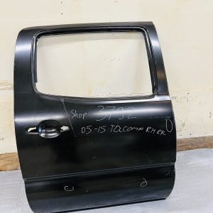 2005-2008 2009 2010 2011 2012 2013 2014 2015 TOYOTA TACOMA REAR RIGHT OEM DOOR