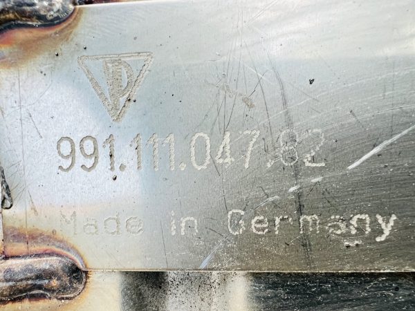 Porsche 911 GT2 GT3 RS MUFFLER Left 99111104782 OEM Genuine 2016 2017 2018 2019 - Image 3