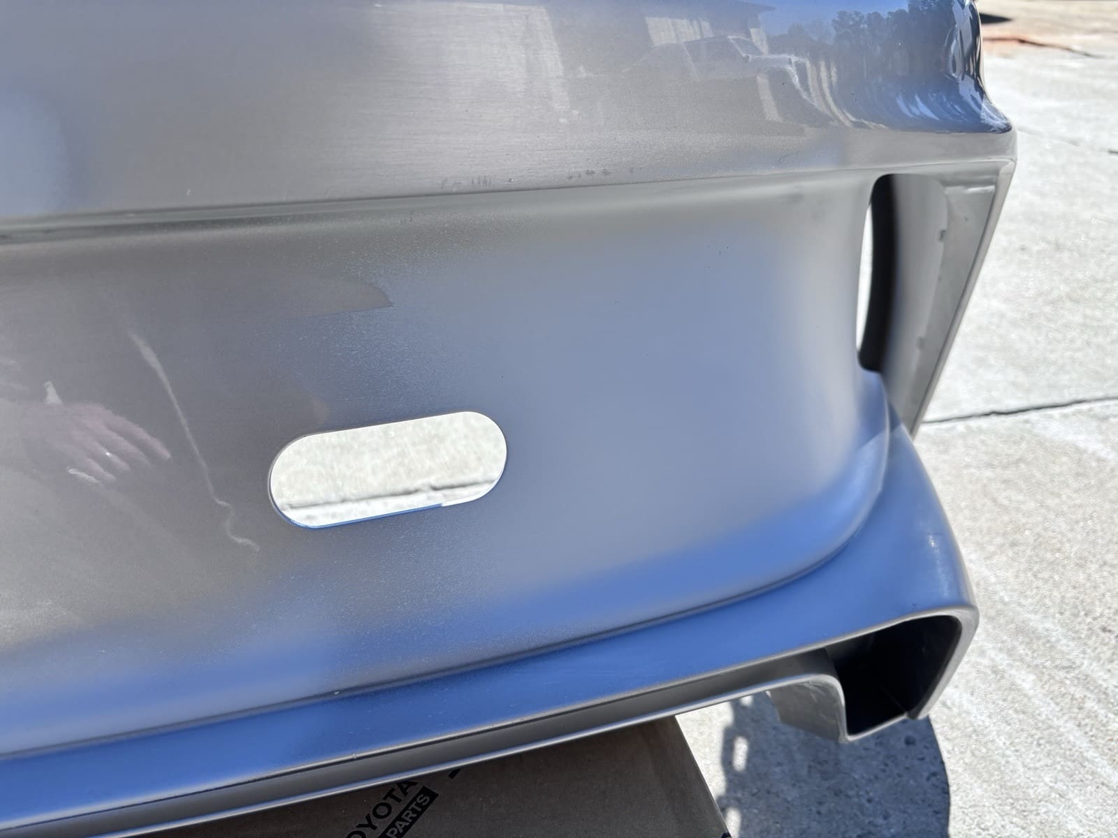 OEM GENUINE PORSCHE 2023 991 992 GT3 CUP REAR BUMPER 9F1807417Y - Image 7