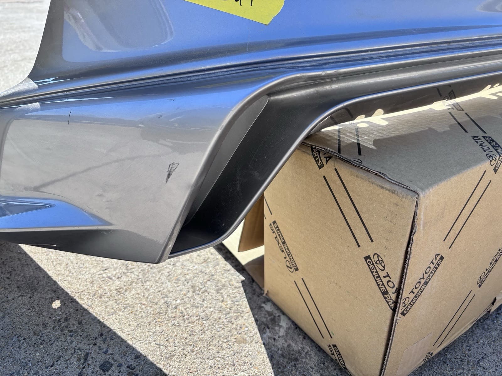 OEM GENUINE PORSCHE 2023 991 992 GT3 CUP REAR BUMPER 9F1807417Y - Image 12