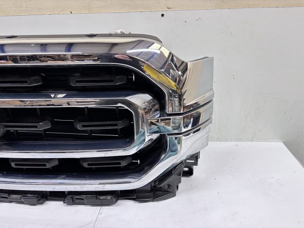 2021 2022 2023 FORD F150 LARIAT CHROME FRONT OEM GRILLE GENUINE WITH SHUTTER - Image 5