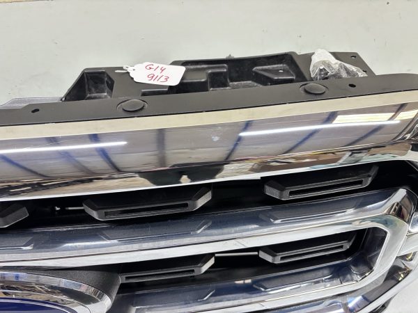 2021 2022 2023 FORD F150 LARIAT CHROME FRONT OEM GRILLE GENUINE WITH SHUTTER - Image 7