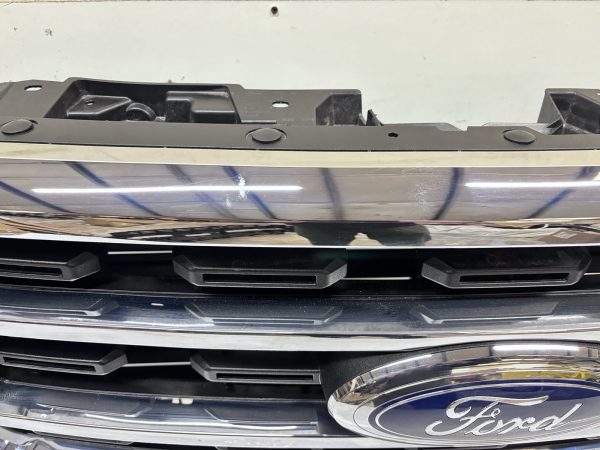 2021 2022 2023 FORD F150 LARIAT CHROME FRONT OEM GRILLE GENUINE WITH SHUTTER - Image 8