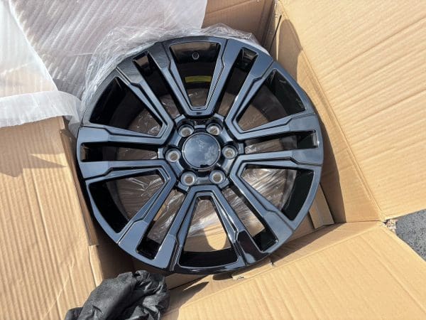 v1184295827gb Replica GMC SIERRA DENALI ESCALADE SILVERADO 20x9 GLOSS BLACK