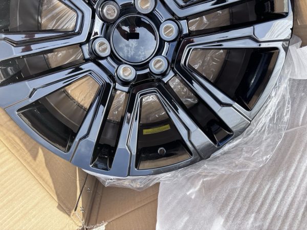 v1184295827gb Replica GMC SIERRA DENALI ESCALADE SILVERADO 20x9 GLOSS BLACK - Image 4