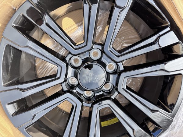 v1184295827gb Replica GMC SIERRA DENALI ESCALADE SILVERADO 20x9 GLOSS BLACK - Image 6