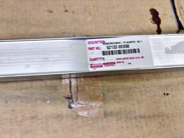 OEM GENUINE 52132-0E050 2021-2024 Toyota Highlander Front Reinforcement Impact - Image 5