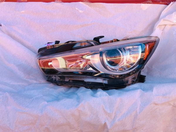 🎈NICE🎈  2014 2015 2016 2017 INFINITI Q50 FULL LED FRONT LEFT OEM HEADLIGHT